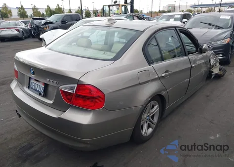 2008 BMW 328I from USA, damaged, VIN WBAVC53548F009582